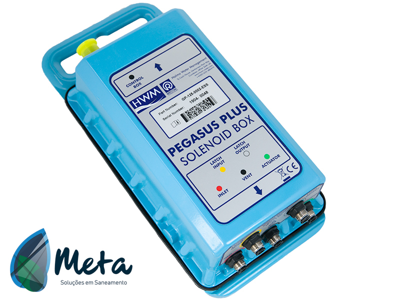 A Meta Saneamento oferece �s empresas o Controlador inteligente de V�lvulas Redutoras de Press�o com sa�da de press�o modulada - faz o controle modulado da press�o de sa�da da V�lvula Redutora: press�es m�ximas e m�nimas predeterminadas de forma mec�nica.